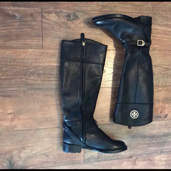 Tory Burch black boots - Picture 3 of 7